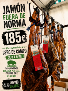 Jamón fuera norma